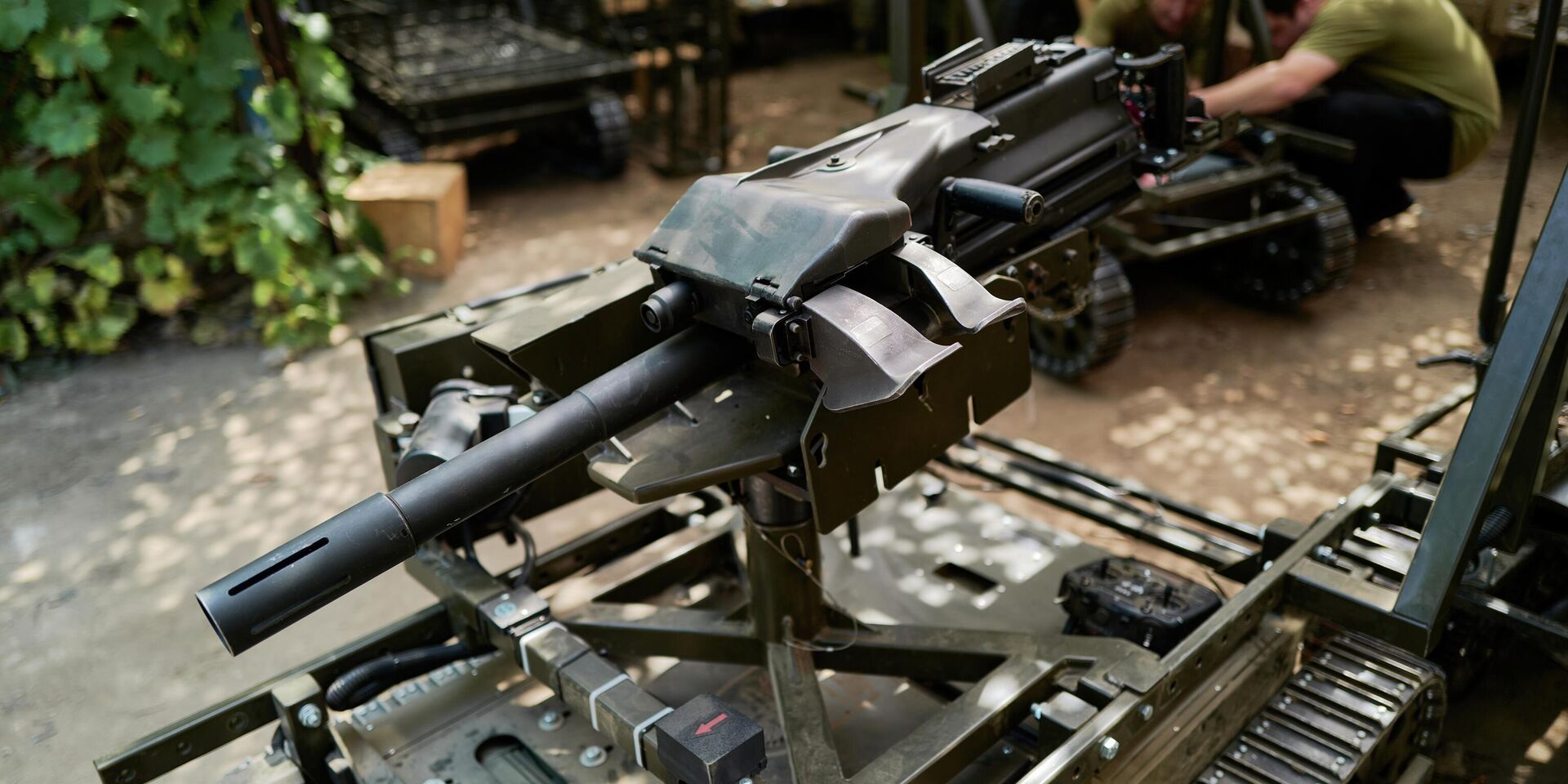 Наземный роботизированный комплекс на Украине. Архивная фотография - ИноСМИ, 1920, 17.11.2025