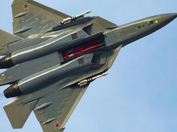 Российский истребитель Су-57Э Российский истребитель Су-57Э
