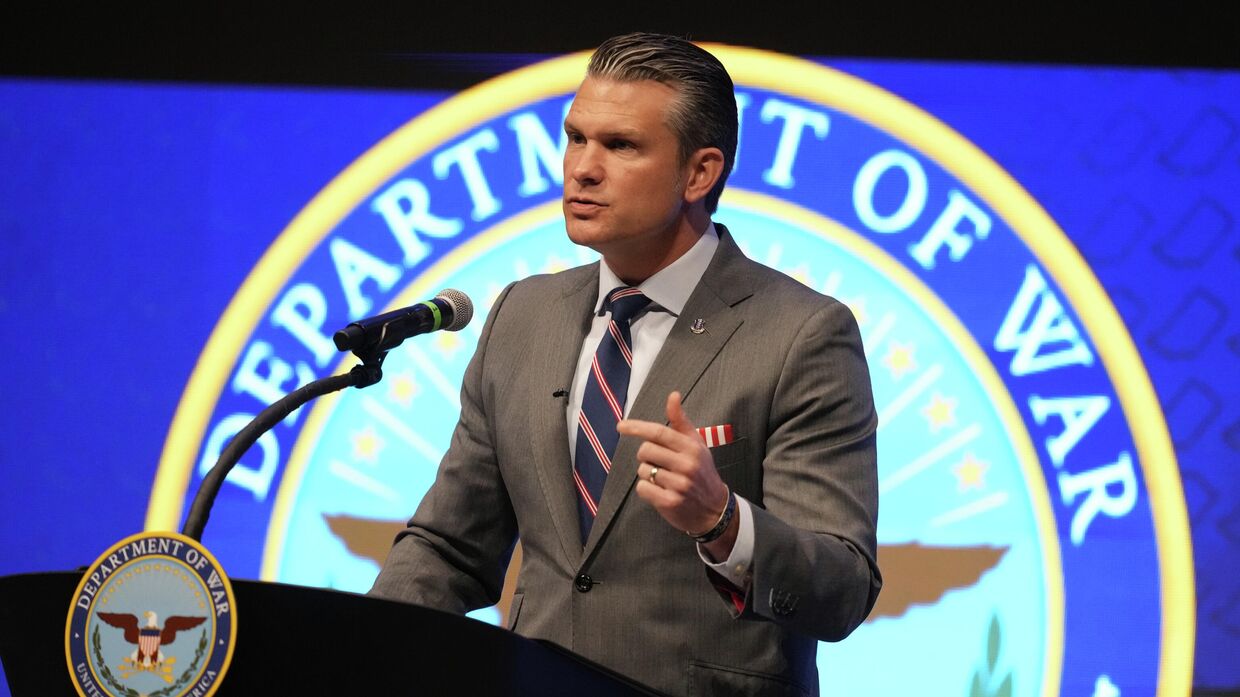 Министр обороны США Пит Хегсет