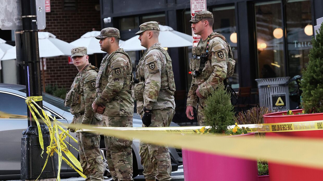 Военнослужащие Национальной гвардии в Вашингтоне, 26 ноября 2025