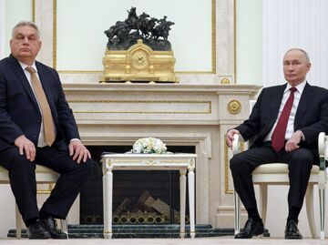 Президент Владимир Путин провел встречу с премьер-министром Венгрии Виктором Орбаном