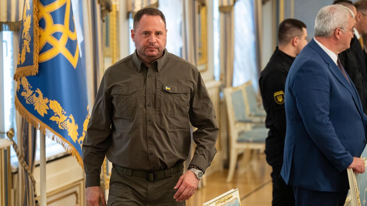 Глава офиса президента Украины Андрей Ермак