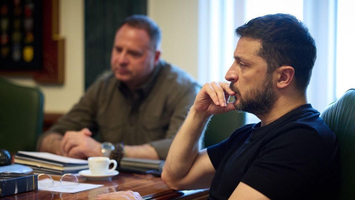 Владимир Зеленский и Андрей Ермак