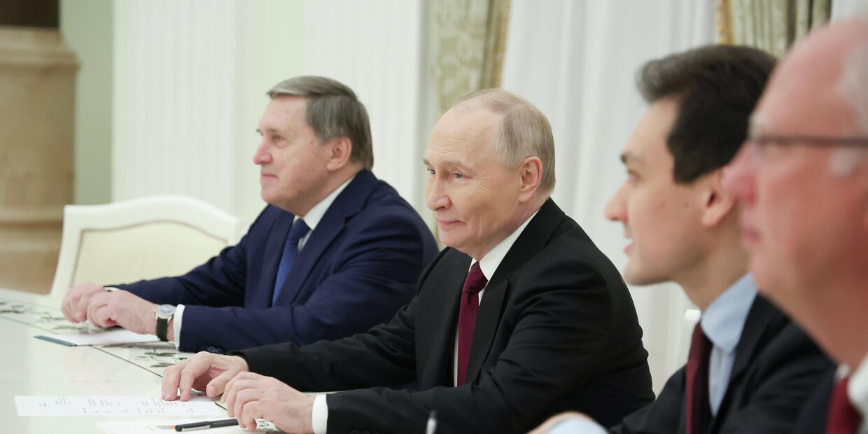 Президент Владимир Путин встретился со спецпосланником Стивеном Уиткоффом