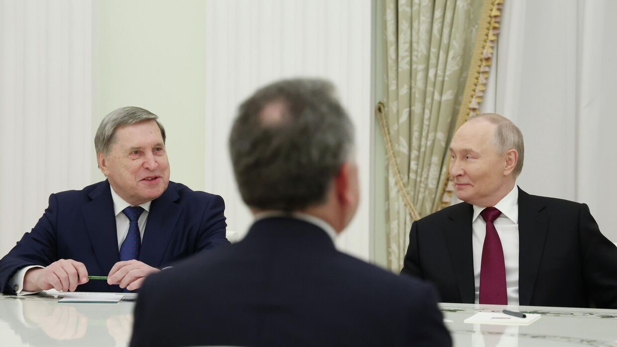 Президент Владимир Путин встретился со спецпосланником Стивеном Уиткоффом