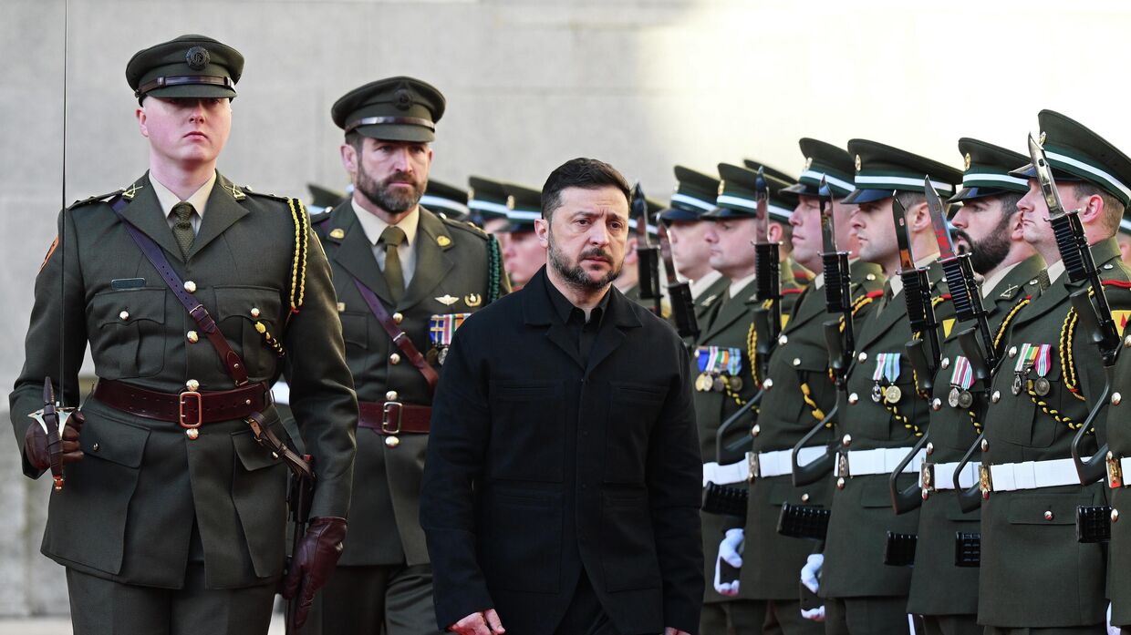 Владимир Зеленский в Дублине, Ирландия