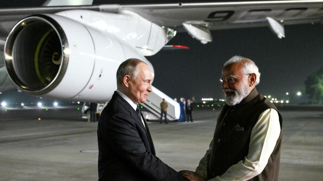 Государственный визит президента РФ Владимира Путина в Индию