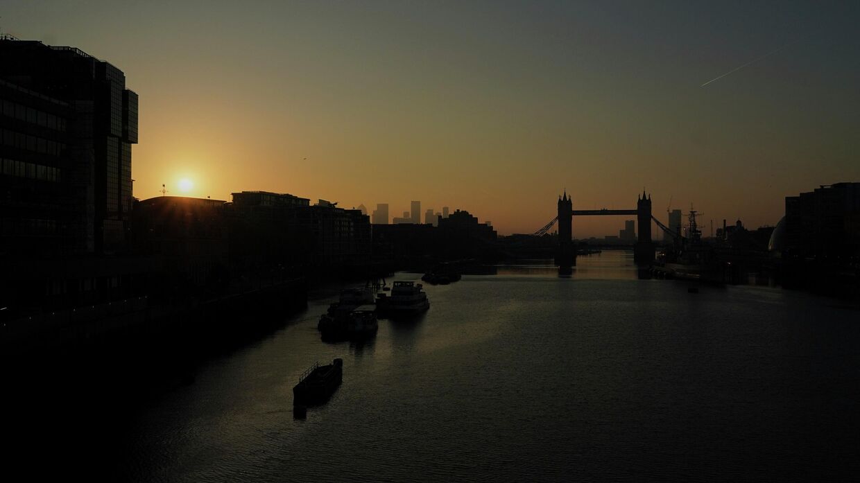 Вид на Лондон