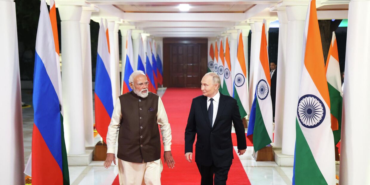Государственный визит президента РФ Владимира Путина в Индию