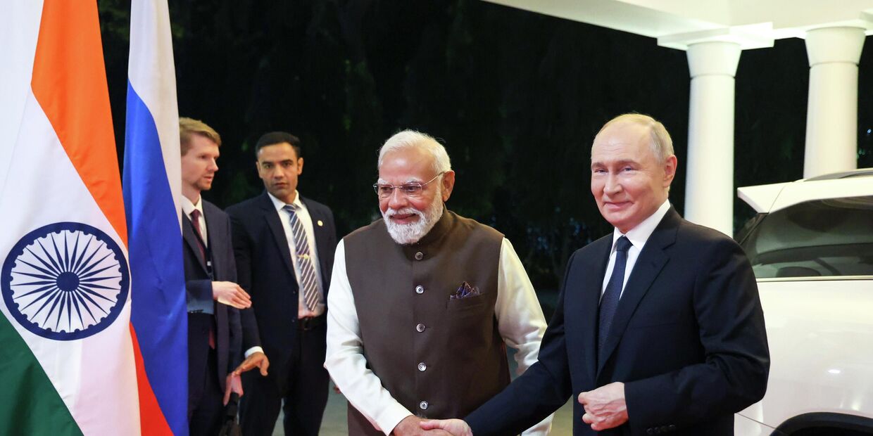 Государственный визит президента РФ Владимира Путина в Индию