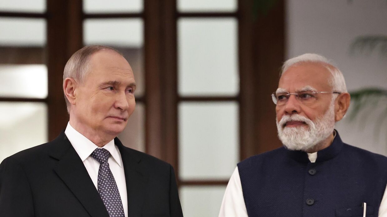 Государственный визит президента РФ Владимира Путина в Индию