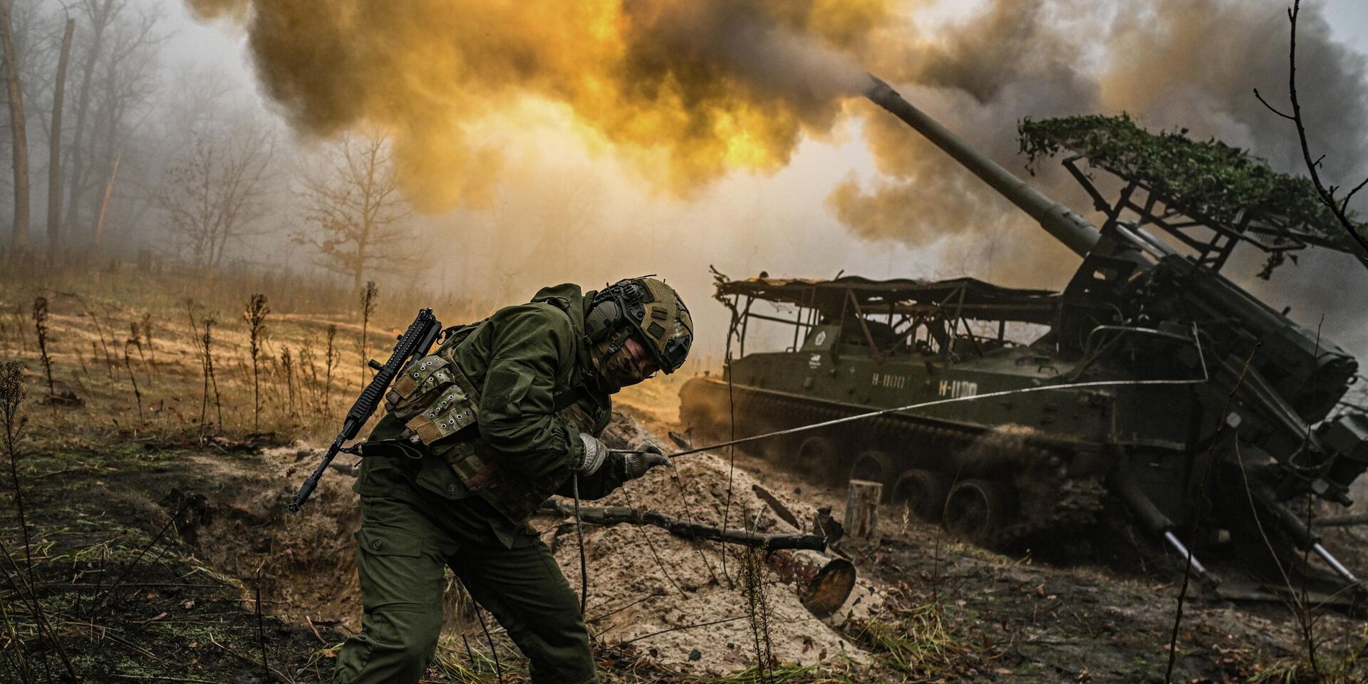 Боевая работа 73-й артбригады группировки войск Запад - ИноСМИ, 1920, 19.12.2025