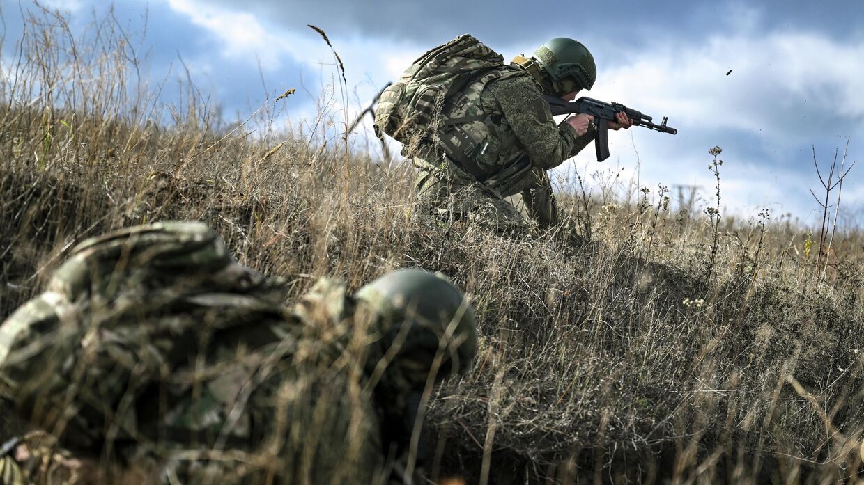 Боевое слаживание военных разведчиков группировки войск Центр в зоне СВО
