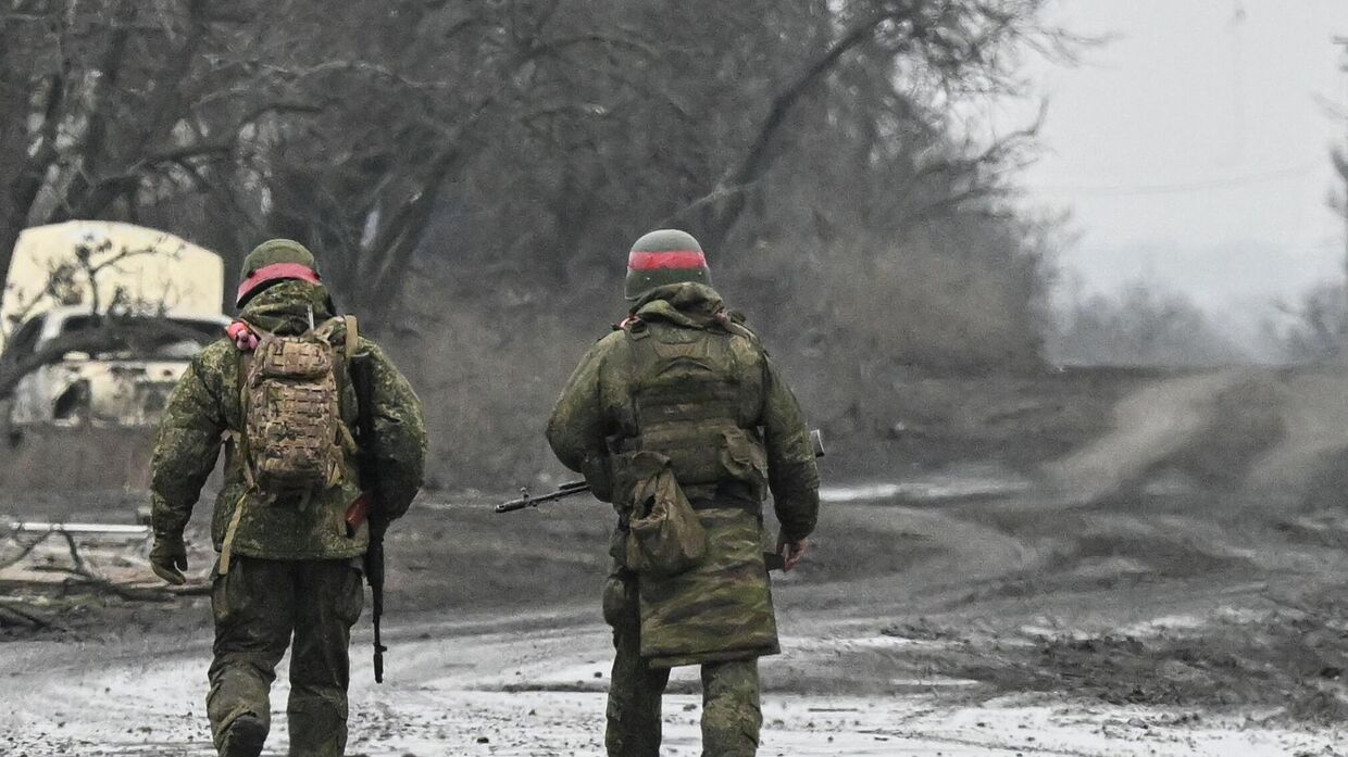 Дорога на Красноармейском направлении СВО