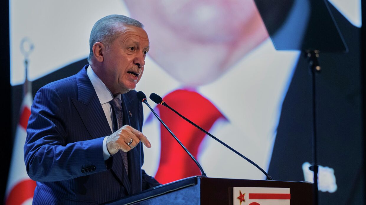 Президент Турции Реджеп Тайип Эрдоган