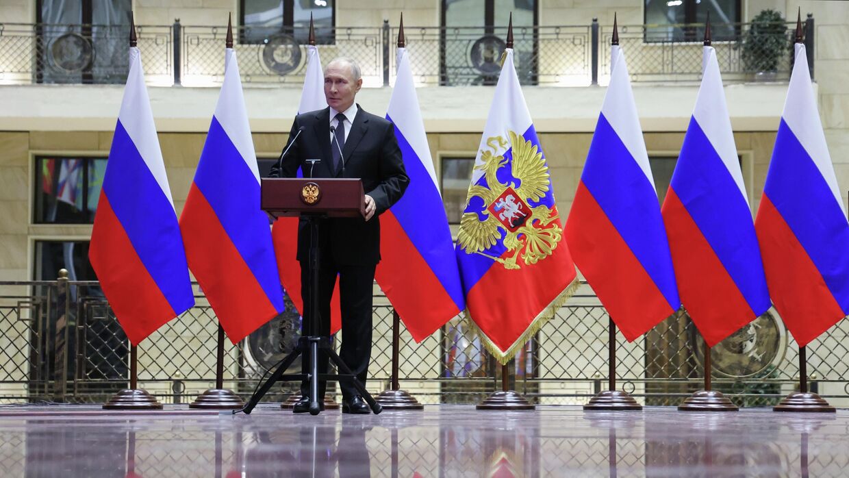 Президент РФ Владимир Путин