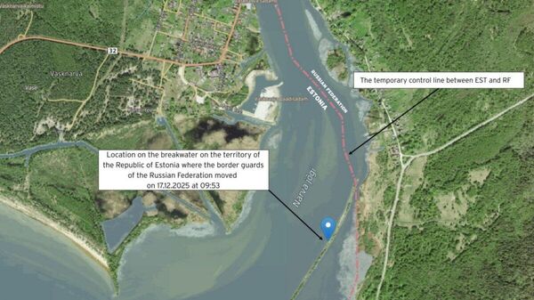 Ситуация на границе Эстонии и России 17.12.2025 (данные эстонской стороны) 