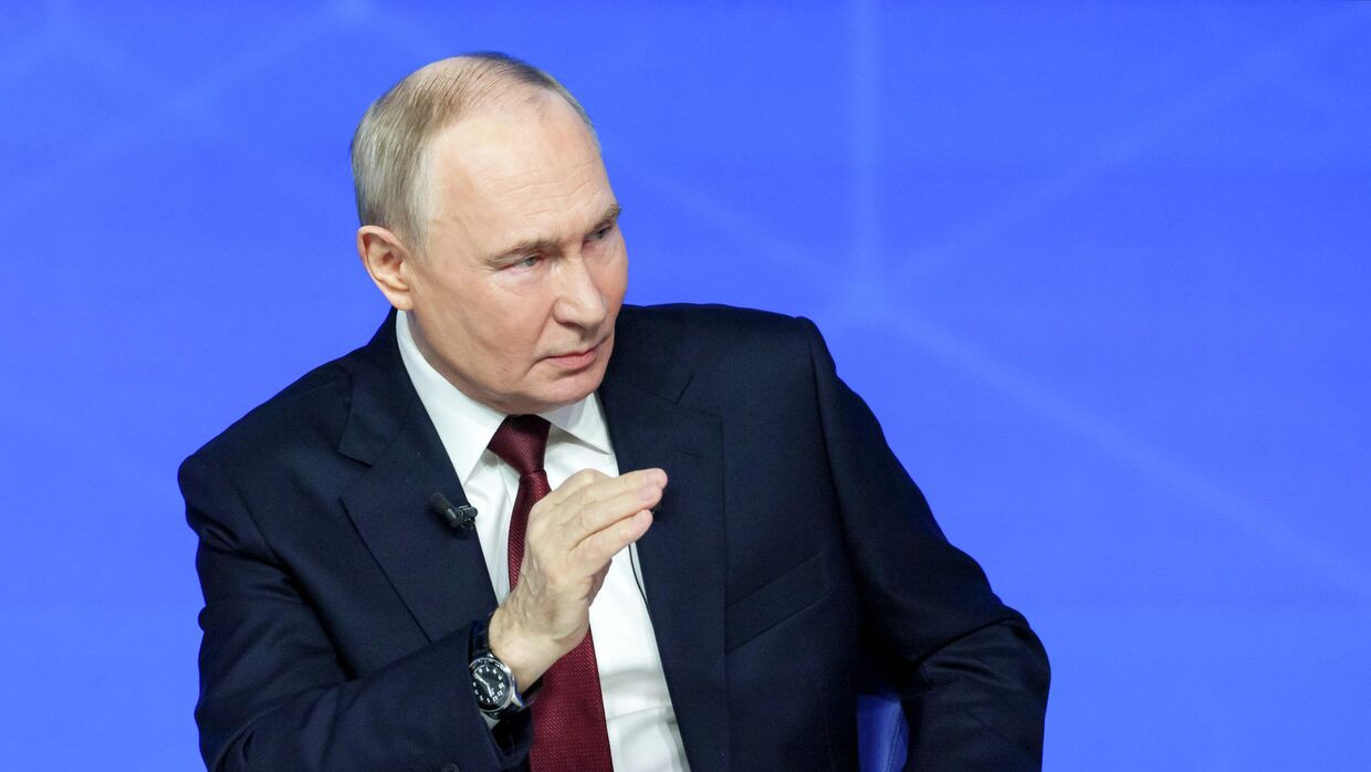 Итоги года с Владимиром Путиным