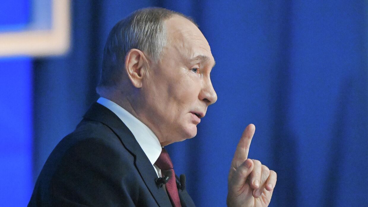 Итоги года с Владимиром Путиным