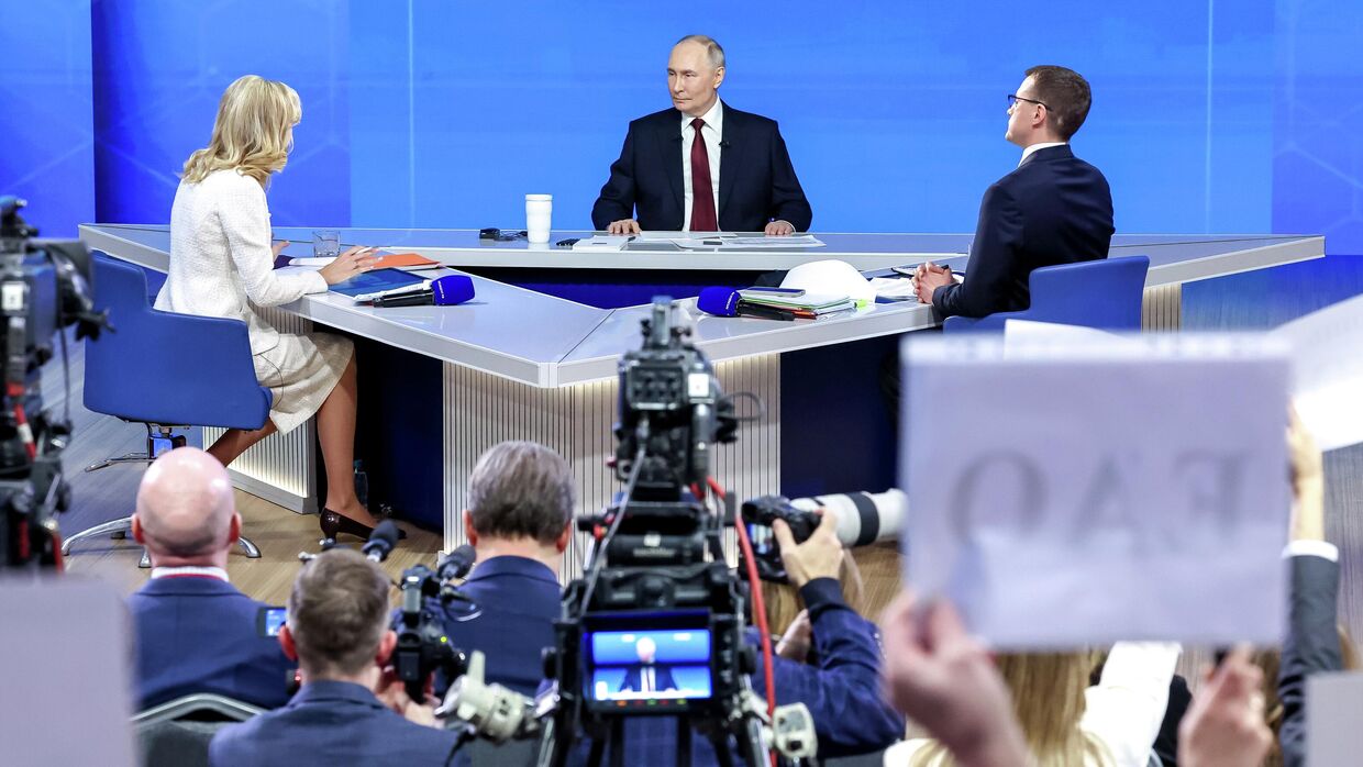 Итоги года с Владимиром Путиным