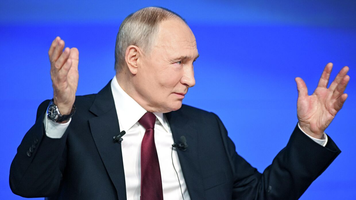 Итоги года с Владимиром Путиным