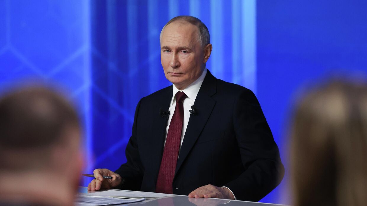 Итоги года с Владимиром Путиным