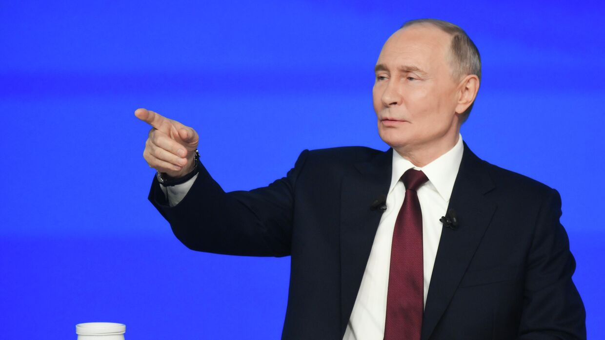 Итоги года с Владимиром Путиным