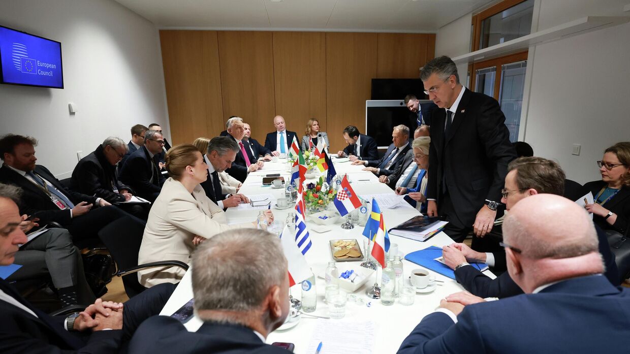 Саммит лидеров ЕС в Брюсселе