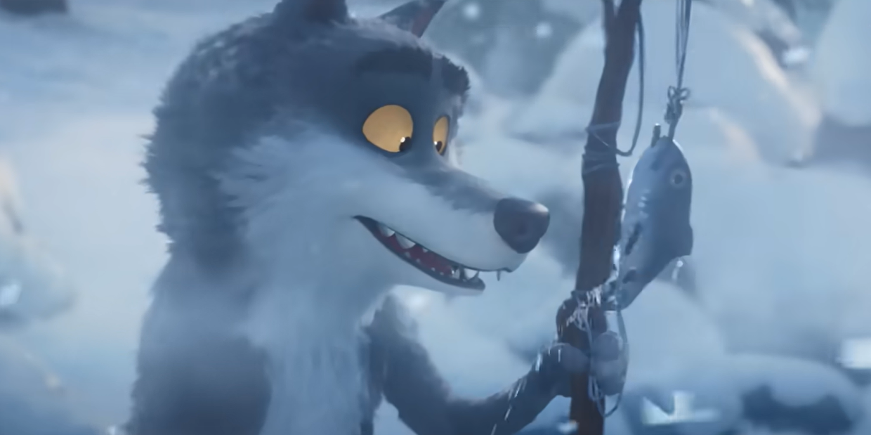 Волк из рекламы Intermarché 