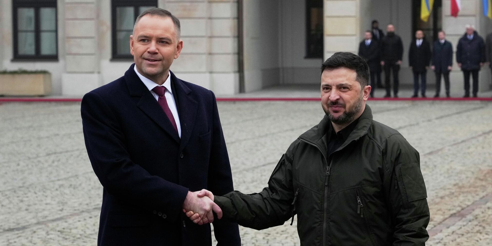Президент Польши Кароль Навроцки и Владимир Зеленский - ИноСМИ, 1920, 25.12.2025