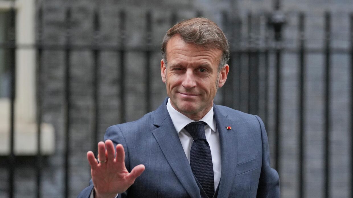 Президент Франции Эммануэль Макрон