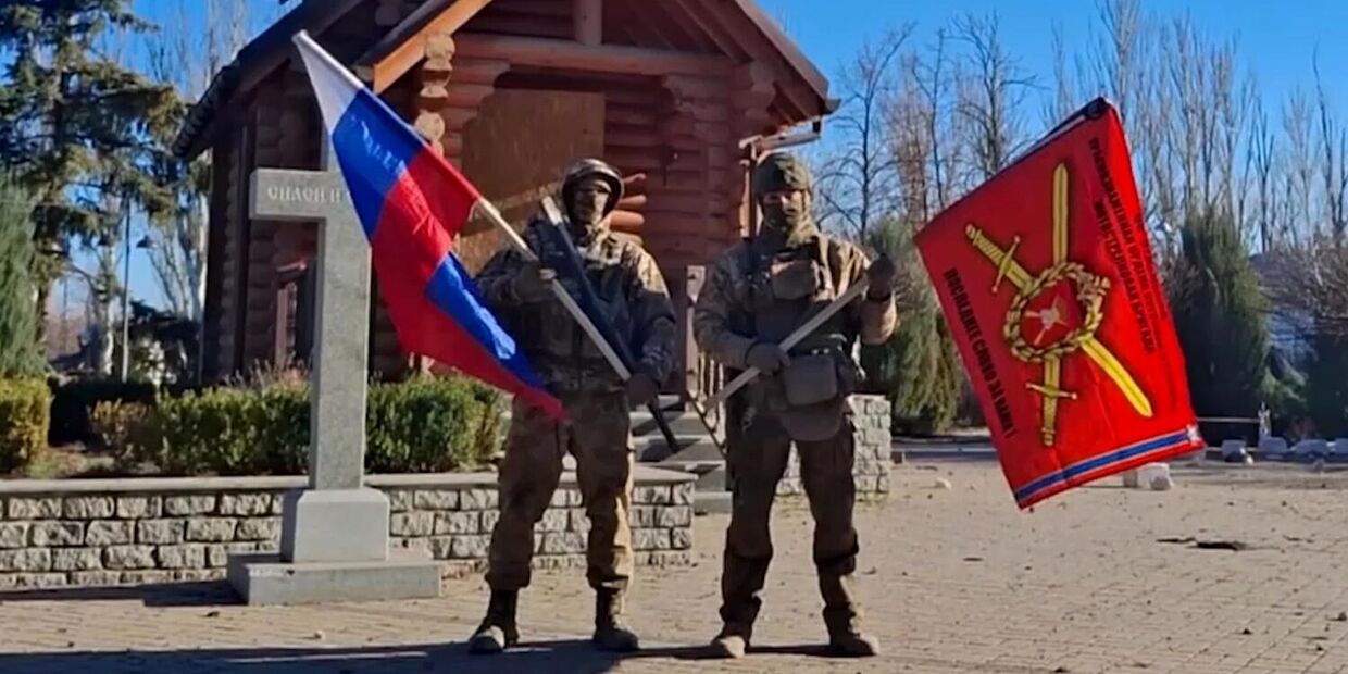 Подразделения группировки войск Восток освободили город Гуляйполе Запорожской области