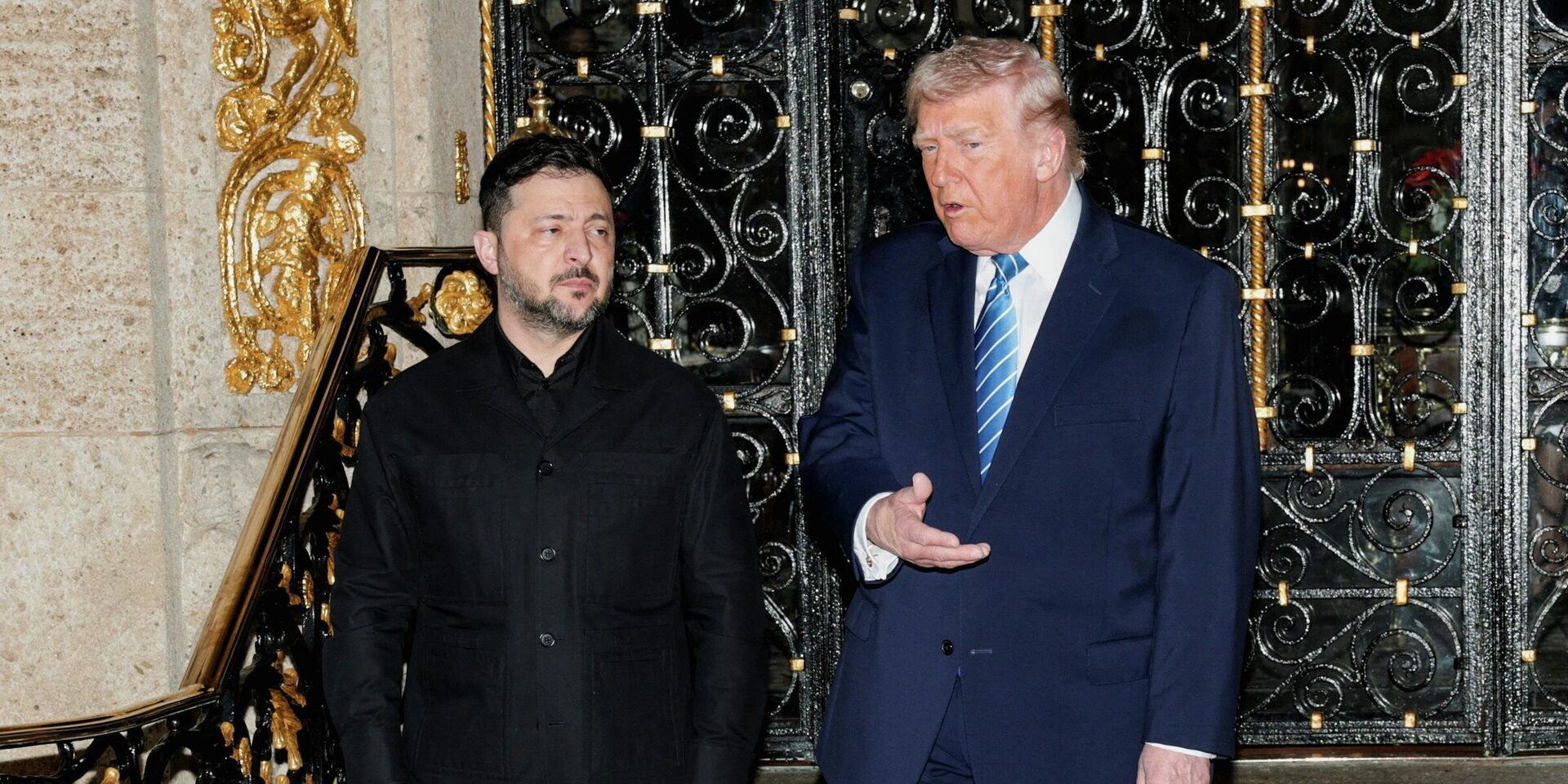 Встреча Владимира Зеленского и президента США Дональда Трампа в Мар-а-Лаго - ИноСМИ, 1920, 29.12.2025