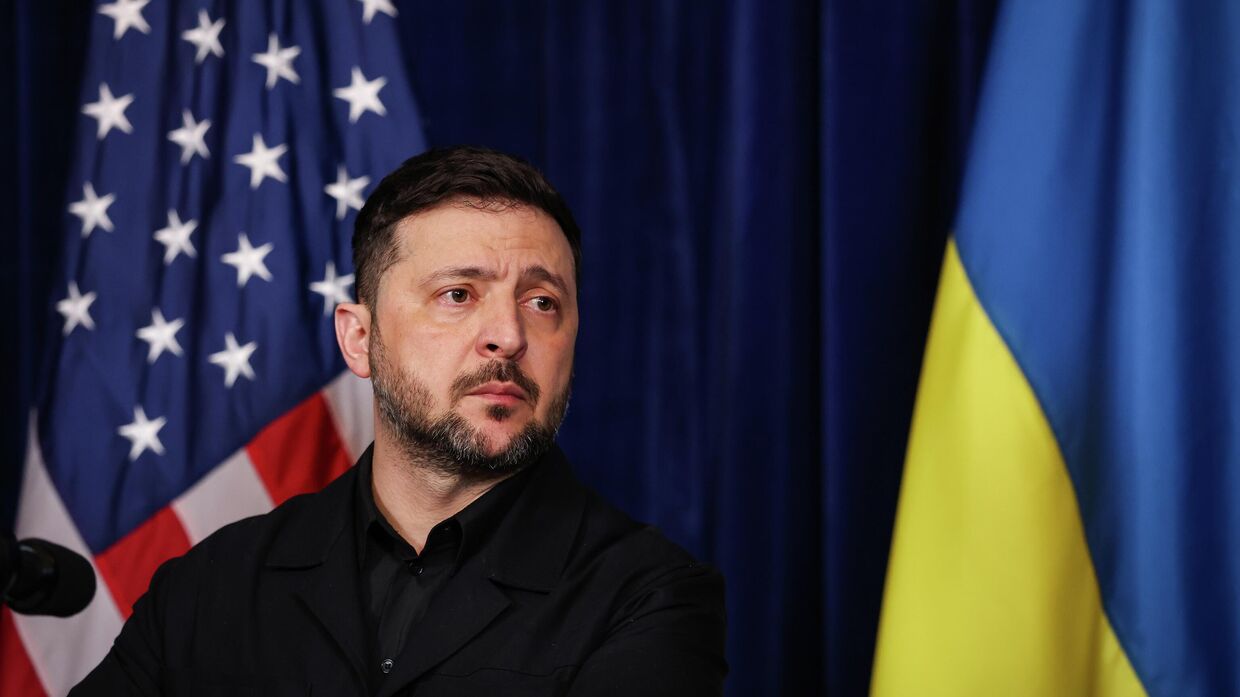 Встреча Владимира Зеленского и президента США Дональда Трампа в Мар-а-Лаго