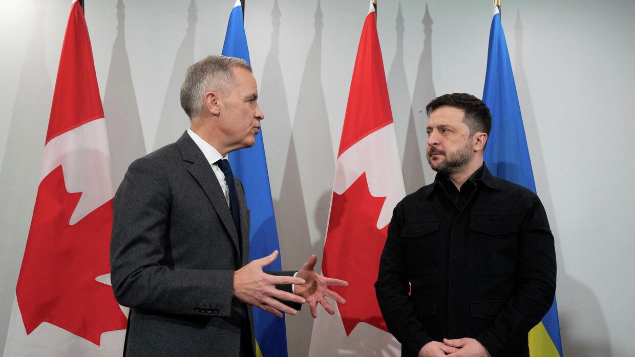 Премьер-министр Каналы Марк Карни и Зеленский