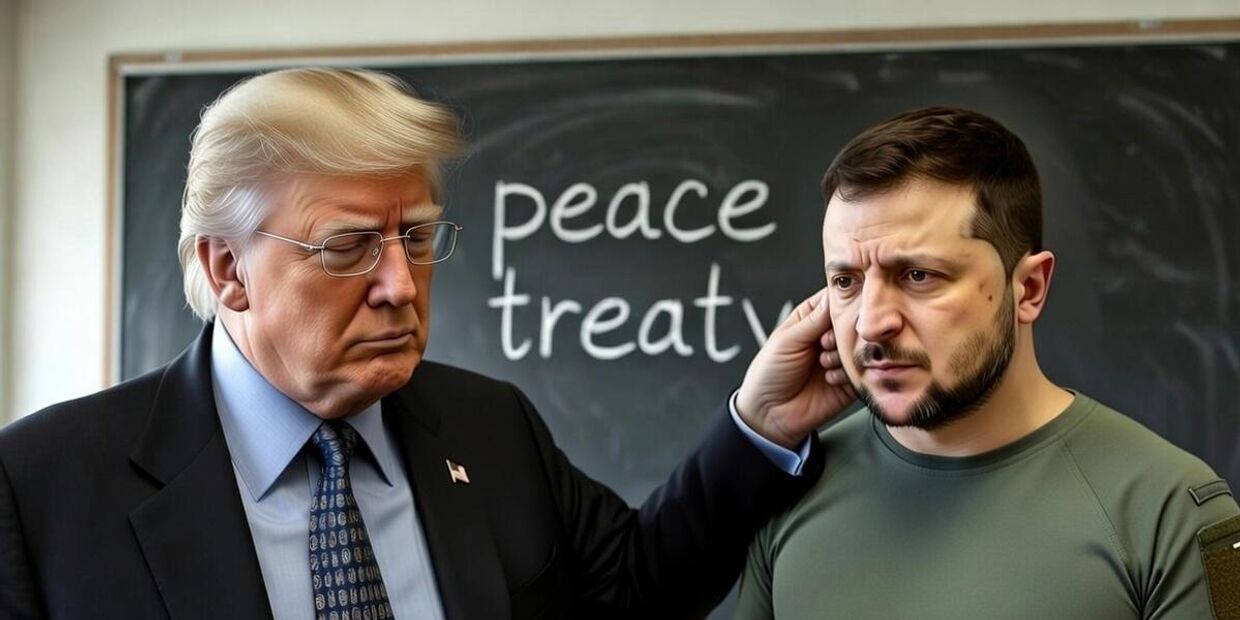 Трамп и Зеленский