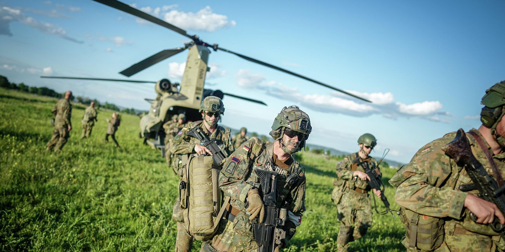 Немецкие десантники на военных учениях НАТО Swift Response в Румынии - ИноСМИ, 1920, 21.01.2026