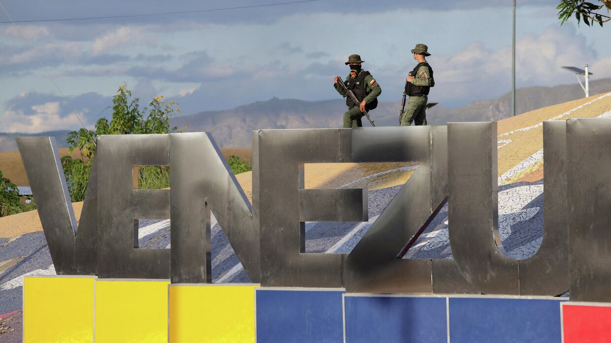 Граница Венесуэлы и Бразилии после атаки США