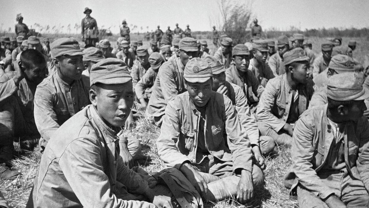 Сражение на Халкин-Голе. Японские военнопленные