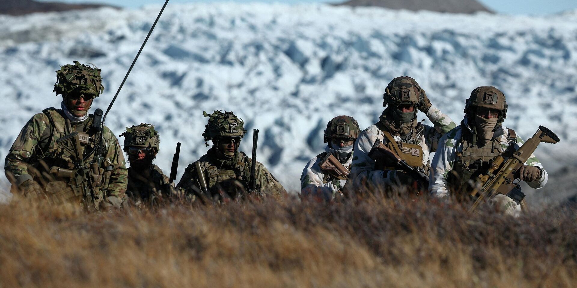 Военнослужащие вооруженных сил Дании во время военных учений в Гренландии - ИноСМИ, 1920, 16.01.2026