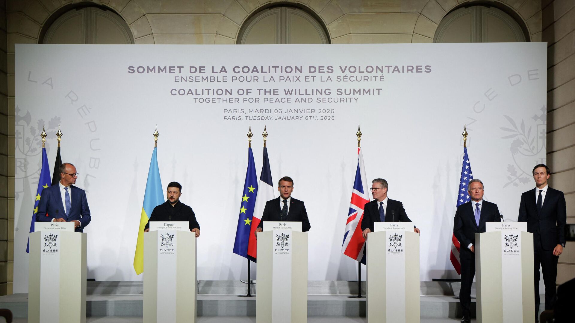 Встреча коалиции желающих в Париже - ИноСМИ, 1920, 07.01.2026