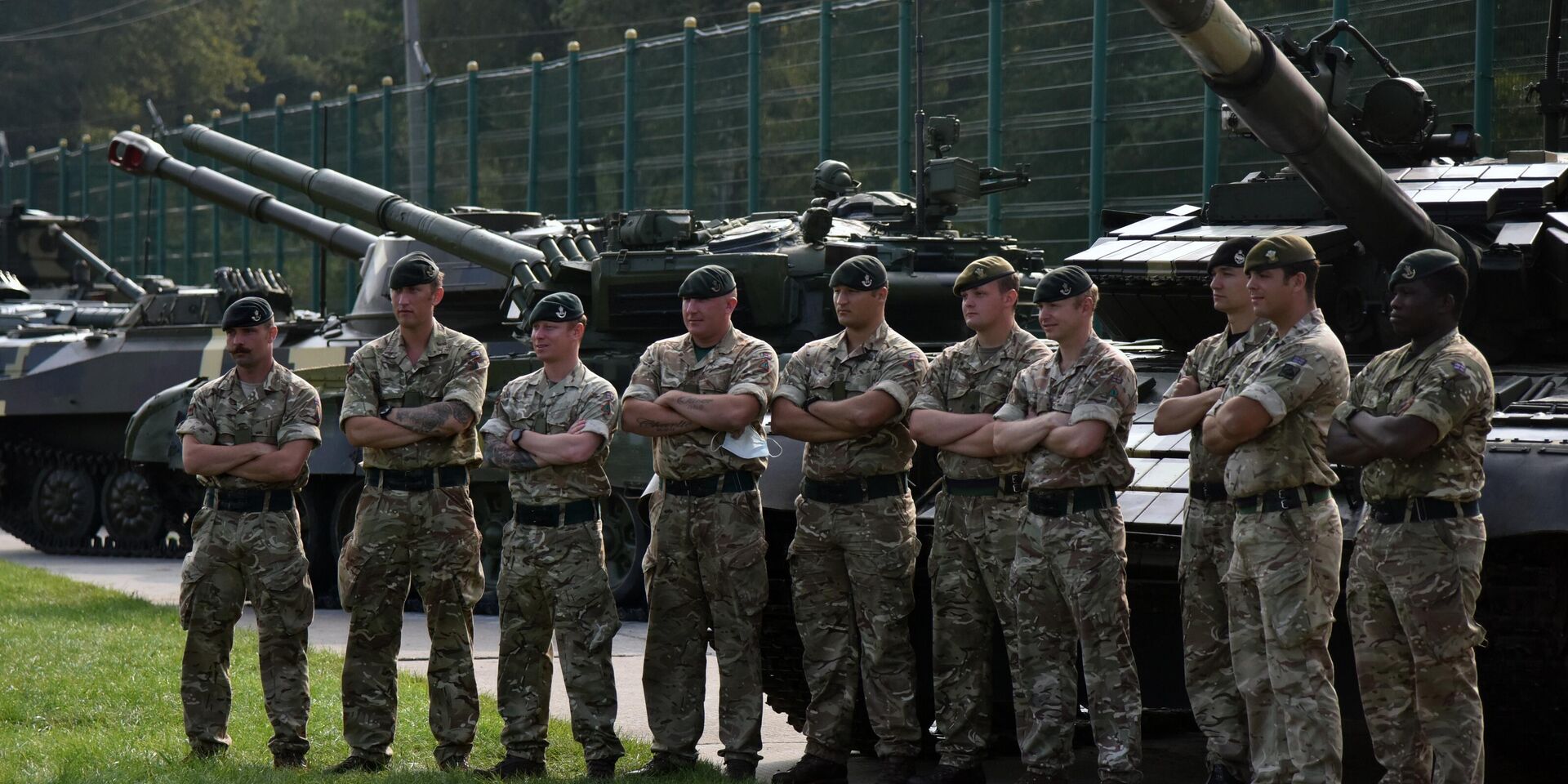 Открытие военных учений Rapid Trident-2020 на Украине - ИноСМИ, 1920, 07.02.2026