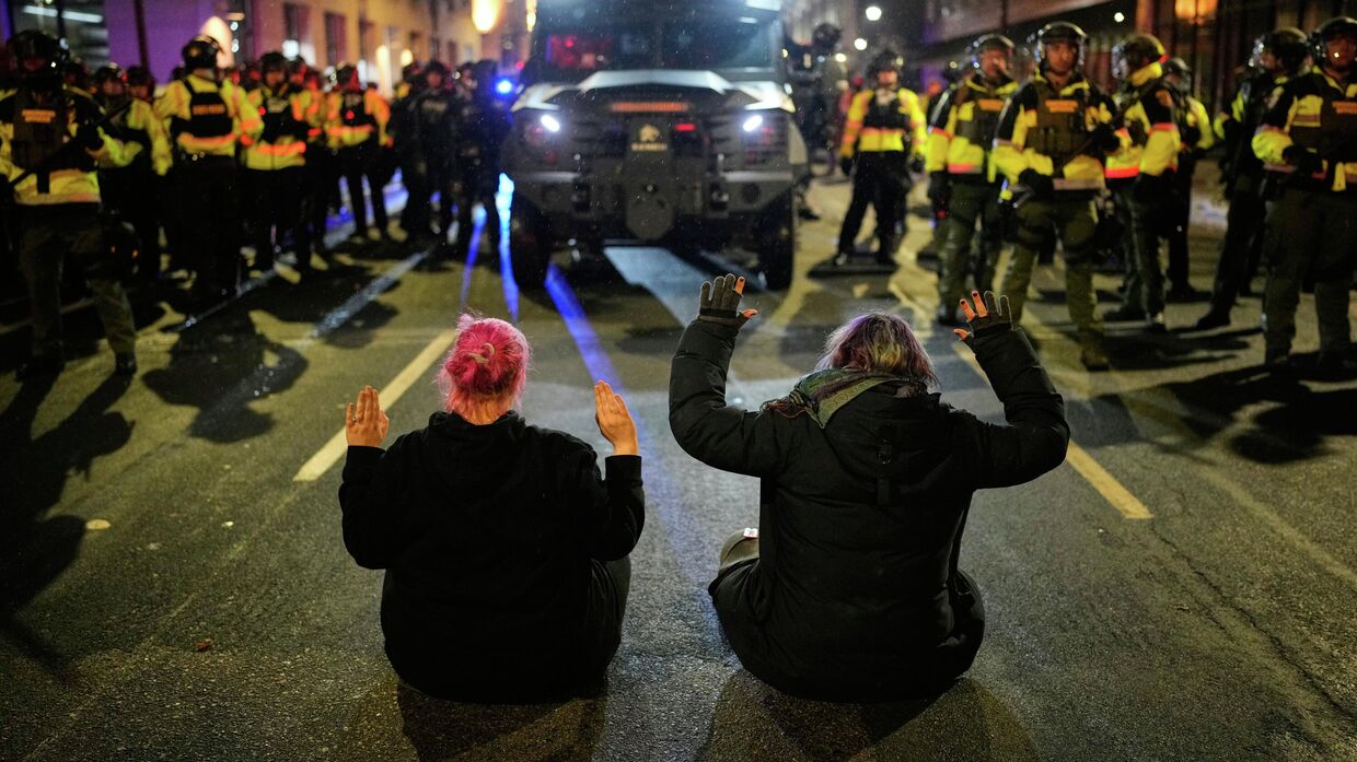 Протесты в Миннеаполисе