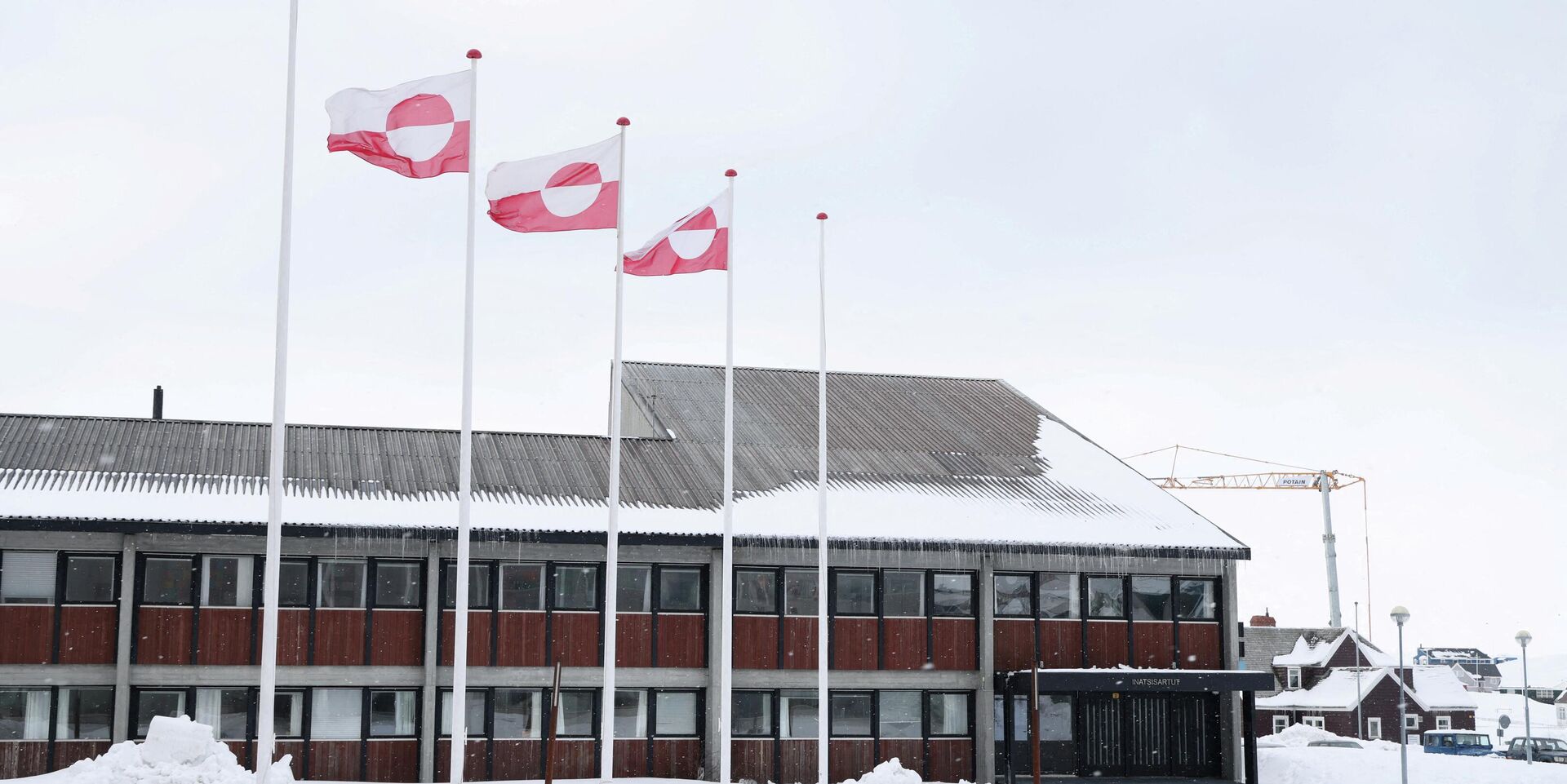 Здание парламента в Нууке, Гренландия - ИноСМИ, 1920, 12.01.2026