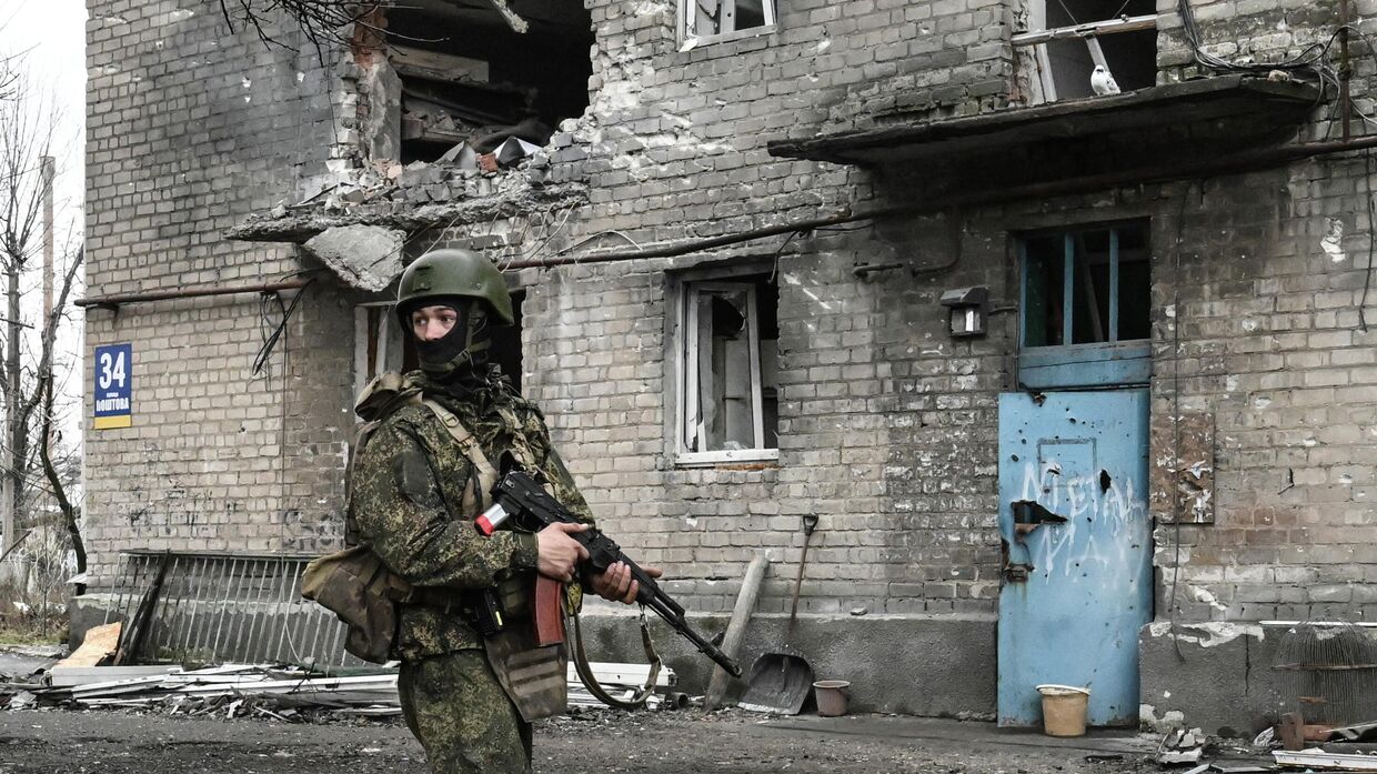 Освобожденный российскими войсками Красноармейск