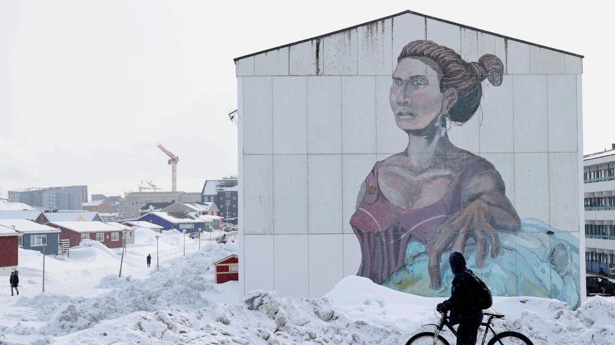 Граффити в Нууке, Гренландия