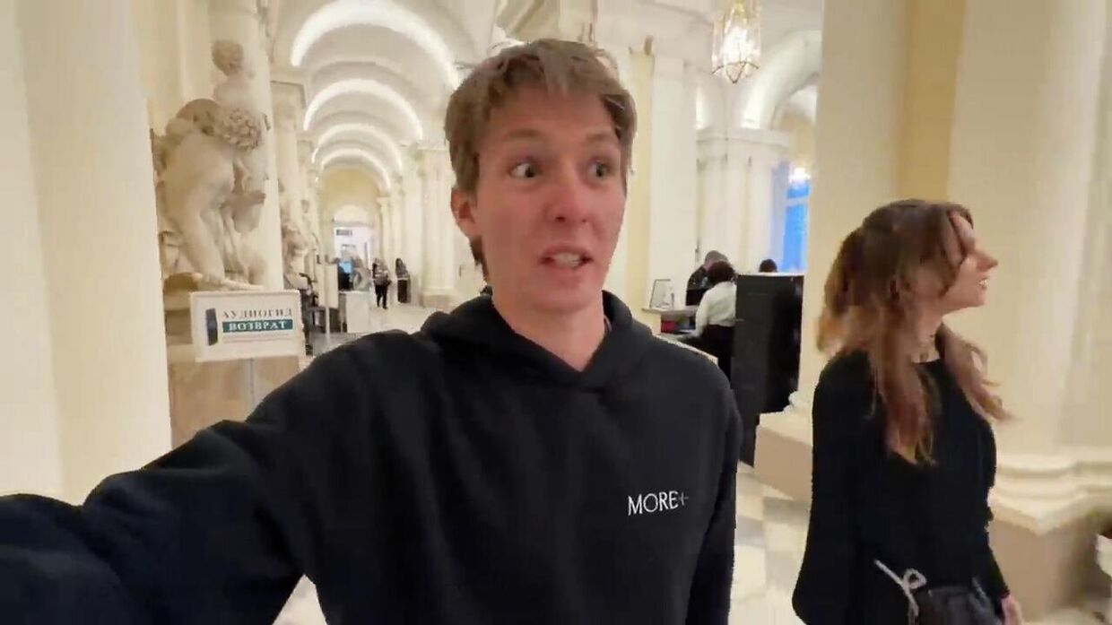 Настоящий лабиринт. Немец потерялся в крупнейшем российском музее