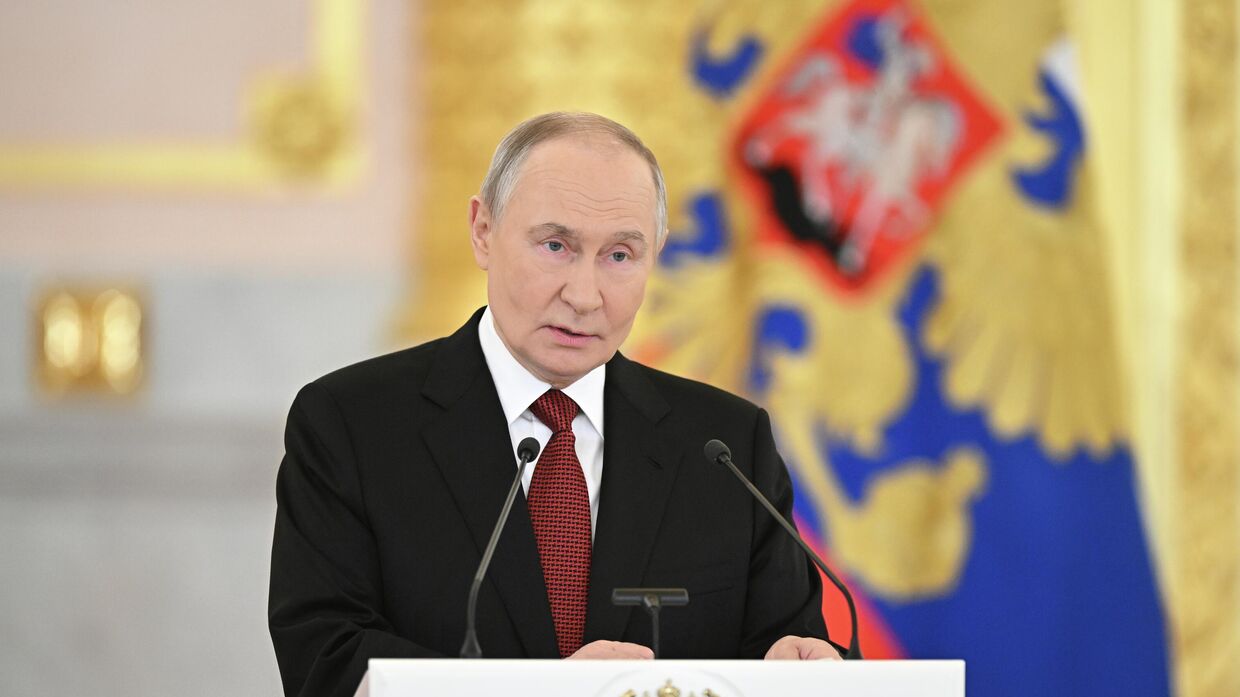 Президент Владимир Путин принял верительные грамоты у вновь прибывших послов иностранных государств