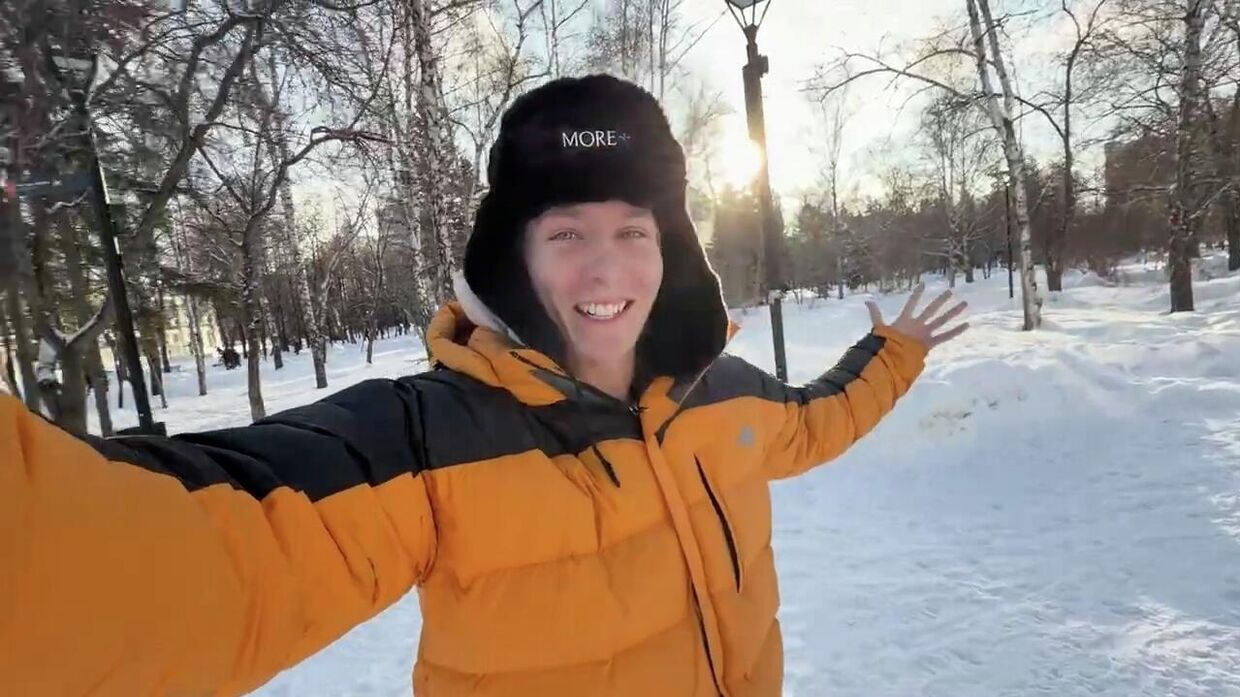 Аномалия. Немца поразило необычное природное явление в Новосибирске