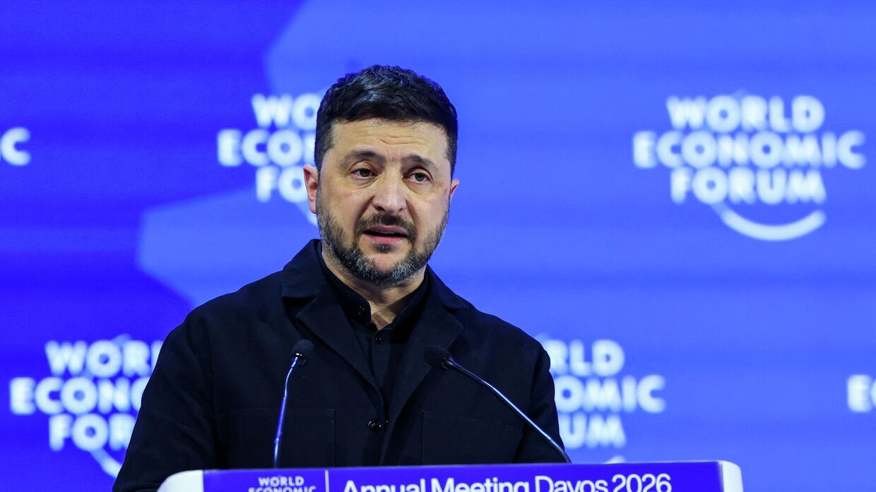 Владимир Зеленский в Давосе